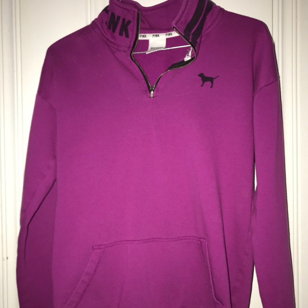 VS PINK Half-Zip Pullover